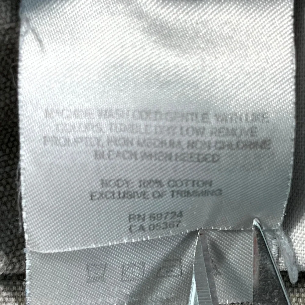 Columbia Sportswear Cargo Shorts Mens 38 Gray Cotton Hiking Camping Outdoor